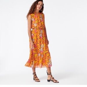 J. Crew Floral Sleeveless Dress